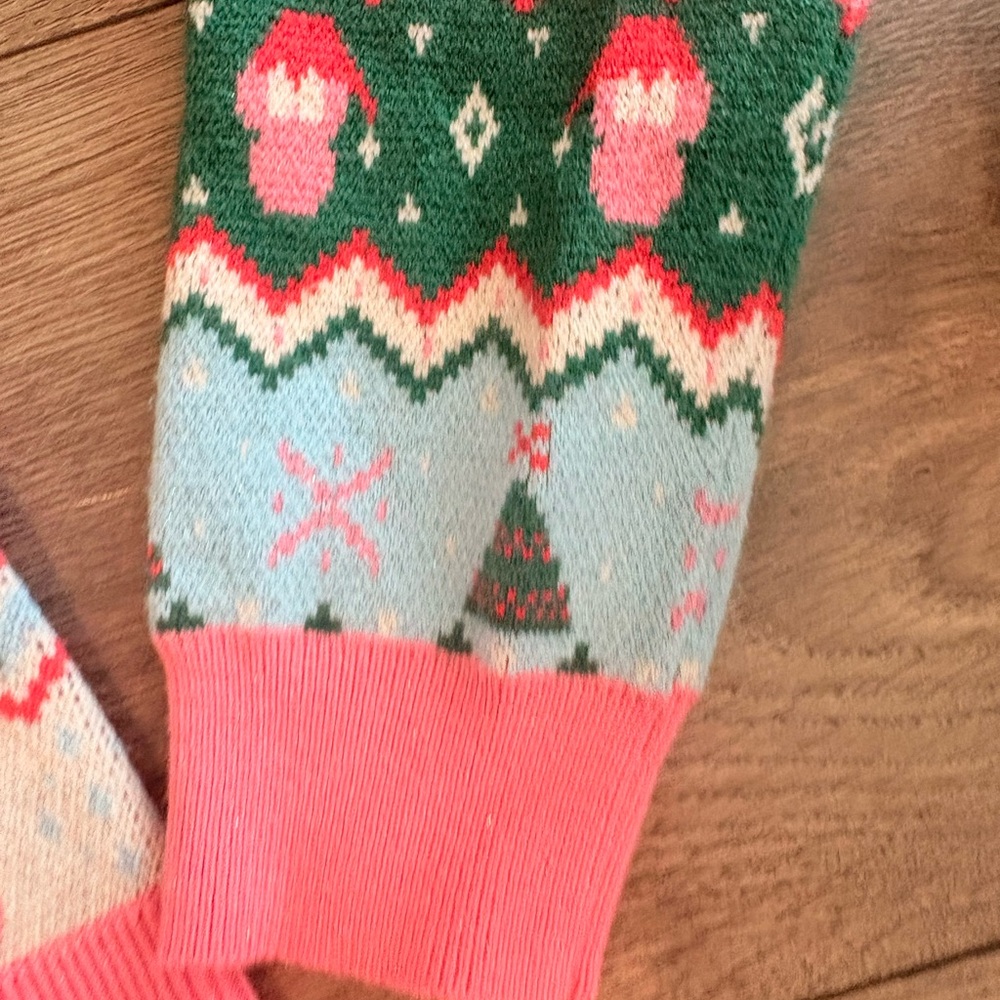 Disney Pink and Green Kids Sweater - Picture 6 of 14